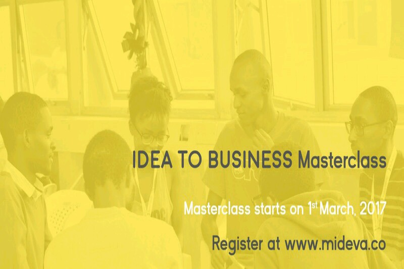 Idea to business masterclass